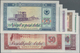 Albania / Albanien: Specimen Set With 1, 3, 5, 10, 25, 50 And 100 Leke 1976, P.40s-46s, All In UNC C - Albanië