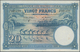 Belgian Congo / Belgisch Kongo: Banque Du Congo Belge 20 Francs 1946, P.15E, Highly Rare Note In Gre - Ohne Zuordnung