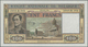 Belgium / Belgien: 500 Francs = 100 Belgas 1943 P.124 Soft Horizontal Fold And A Few Spots And 100 F - Autres & Non Classés