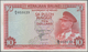 Brunei: 10 Ringgit 1967, P.3, Excellent Condition With A Soft Vertical Fold At Center Only. Conditio - Brunei