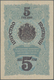 Bulgaria / Bulgarien: Lot With 3 Banknotes Of The ND(1916) Issue Comprising 5 Leva Srebro P.16 (VF+) - Bulgarien