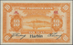 China: Frontier Bank, Harbin 10 Yuan 1921 Front And Reverse SPECIMEN, P.S2553s, Extraordinary Rare S - Chine