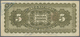 Dominican Republic: Banco Nacional De Santo Domingo ND(1898), P.S133, Tiny Hole At Upper Center And Annotati - Dominicana