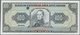 Ecuador: Banco Central Del Ecuador 100 Sucres 1988-97 PROOF, P.123Ap, Vertical Fold At Left Center O - Equateur