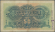 Egypt / Ägypten:  National Bank Of Egypt 50 Piastres September 11th 1915, P.11, Lightly Toned Paper - Egypt