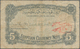 Egypt / Ägypten: 5 Piastres ND(1940), P.165a, Graffiti On Back, Lightly Stained, Condition: F - Aegypten