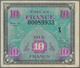 France / Frankreich: Pair Of The 10 Francs 1944 Allied Forces REPLACEMENT Notes With Large Letter "X - Sonstige & Ohne Zuordnung