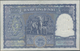 India / Indien: Reserve Bank Of India 100 Rupees ND(1949-57) With Red Serial Number, P.42b, Very Nic - Indien