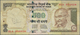 India / Indien: 500 Rupees ND P. 99 Error Note With Inverted And Misplaced Watermark In Paper, Handl - Inde