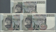 Italy / Italien: Set With 3 Consecutive Numbered 10.000 Lire 1976, P.106a With Serial Numbers FA2485 - Autres & Non Classés