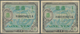 Japan: Allied Military Command Set With 2x 1 Yen ND(1945), Letter "B" In Underprint With Serial Numb - Japon