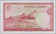 Jersey: The States Of Jersey 5 Pounds ND(1963) SPECIMEN With Signature: F. N. Padgham, P.9as With Ha - Sonstige & Ohne Zuordnung