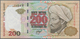 Delcampe - Kazakhstan / Kasachstan: Lot With 7 Banknotes Comprising 2x 200 Tenge 1999 P.20a,b (UNC), 2x 500 Ten - Kasachstan
