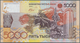 Kazakhstan / Kasachstan: Lot With 6 Banknotes Of The 2008 Till 2011 Issue With 5000 Tenge 2008 P.34 - Kasachstan