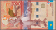 Delcampe - Kazakhstan / Kasachstan: Lot With 6 Banknotes Of The 2008 Till 2011 Issue With 5000 Tenge 2008 P.34 - Kazakhstan
