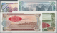 Korea: Set With 4 Banknotes 1978 Series 1, 5, 10 And 50 Won With Red Seal On Back, P.18d-21d, All In - Korea (Süd-)