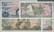 Korea: Set With 4 Banknotes 1978 Series 1, 5, 10 And 50 Won With Red Seal On Back, P.18d-21d, All In - Korea (Süd-)