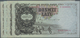 Latvia / Lettland: Highly Rare Set With 8 Banknotes Containing 100 Rubli 1919 Serial Number U153075 - Lettonie