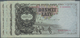 Latvia / Lettland: Highly Rare Set With 8 Banknotes Containing 100 Rubli 1919 Serial Number U153075 - Lettland