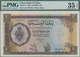 Libya / Libyen: Bank Of Libya 10 Pounds 1963, P.27, Great Original Shape With Bright Colors, PMG Gra - Libye