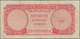 Libya / Libyen: Pair With ¼ And 5 Libyan Pounds 1963, P.30, 31, Both In About F- To F Condition. (2 - Libyen
