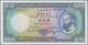 Macau / Macao: Banco Nacional Ultramarino 100 Patacas 1981, P.61b, Very Soft Bend At Center, Otherwi - Macao