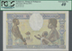 Madagascar: Banque De Madagascar 100 Francs ND(1937), P.40, Still Great Condition With A Few Stronge - Madagascar