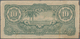 Malaya: The Japanese Government Set With 4 Banknotes 10 Dollars ND(1942-44), P.M7a In F-/F Condition - Malaysia