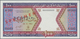 Mauritania / Mauretanien: 100 Ouguiya 1983 Front And Reverse Specimen With Red Overprint "SPECIMEN" - Mauritanien