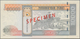 Mongolia / Mongolei: Highly Rare Specimen Set With 9 Banknotes Comprising 10 And 20 Tugrik 2011 Spec - Mongolei