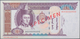 Mongolia / Mongolei: Highly Rare Specimen Set With 9 Banknotes Comprising 10 And 20 Tugrik 2011 Spec - Mongolie