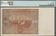Poland / Polen: 1000 Zlotych 1946, P.122 Replacement Series Wb.0675452, PMG Graded 40 Extremely Fine - Pologne