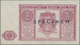 Poland / Polen: Narodowy Bank Polski Pair With 1 And 2 Zlotych 1946 SPECIMEN, P.123s, 124s, Both In - Polen