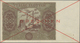 Poland / Polen: Narodowy Bank Polski 1000 Zlotych 1947 SPECIMEN, P.133s With Cross Cancellation, Red - Polen