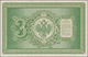 Russia / Russland: State Treasury 3 Rubles 1887, P.A55 In Perfect UNC. Extraordinary Rare In This Pe - Russland