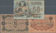 Russia / Russland: Transcaucasia - Soviet Baku City Administration Set With 3 Banknotes 10, 25 And 5 - Russland