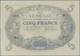 Senegal: Banque Du Senegal 5 Francs L.1874, P.A1 Unsigned Remainder In UNC Condition. Very Rare! - Senegal