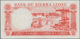 Sierra Leone: Bank Of Sierra Leone 2 Leones ND(1964-70), P.2d, Great Condition With Stronger Vertica - Sierra Leone
