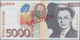 Delcampe - Slovenia / Slovenien: Banka Slovenije Set With 6 Banknotes With 200, 500, 2x 1000, 5000 And 10.000 T - Slovenia