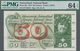 Switzerland / Schweiz: National Bank Of Switzerland Set With 3 Banknotes Comprising 10 Franken 1973 - Schweiz