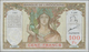 Tahiti: Banque De L'Indochine – Papeete Pair With 100 Francs ND(1939-65) With Signature Titles: "Pré - Autres - Océanie