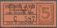 United States Of America: California – Camp Stoneman 5 Cents POW Camp Money ND(1940's), CA-17-2-5b I - Sonstige & Ohne Zuordnung