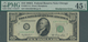 United States Of America: 10 Dollars 1950A Fr#2011-G, Misalignment ERROR On Back, Front Side Correct - Autres & Non Classés