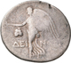 Pamphylien: SIDE: Tetradrachme, 2.-1. Jhd. V. Chr.; 16,23 G, Mit Gegenstempel Auf Avers. Athenakopf - Griechische Münzen