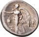 Pamphylien: SIDE: Tetradrachme, 2.-1. Jhd. V. Chr.; 16,27 G, Mit Gegenstempel "Anker" Auf Revers. At - Griechische Münzen