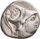 Pamphylien: SIDE: Tetradrachme, 2.-1. Jhd. V. Chr.; 16,46 G, Mit Gegenstempel Auf Avers. Athenakopf - Griekenland