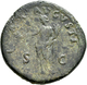 Vespasian (69 - 79): Æ-Sesterz, 27,36 G, Kampmann 20.74, Dunkelbraune Patina, Fast Sehr Schön. - The Flavians (69 AD To 96 AD)