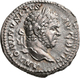 Caracalla (196 - 198 - 217): Als Augustus 198-217: Lot 2 Denare O.J. Portrait Mit Lorbeerkranz Nach - The Severans (193 AD Tot 235 AD)