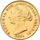 Australien - Anlagegold: Lot 4 Goldmünzen: 1 X ½ Sovereign 1915 S; 3 X 1 Sovereign 1866, 1885 S, 189 - Andere & Zonder Classificatie