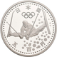 Delcampe - Japan: Olympische Winterspiele Nagano 1998: Set 3 X 500 Yen CN Münzen Plus 3 X 5.000 Yen Silber Münz - Japon